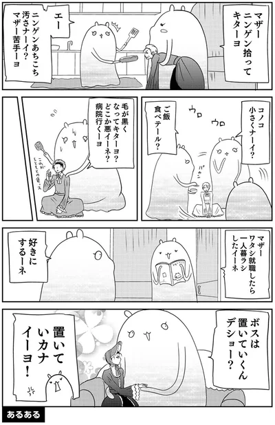 『異世界に行ったら謎の生物に可愛がられた話2』より