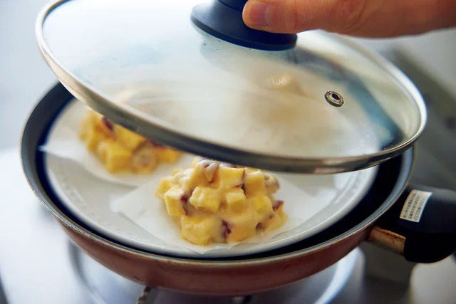 材料はたった3つ！蒸し器なしで作れるさつまいものおやつ「もちもち鬼まんじゅう」