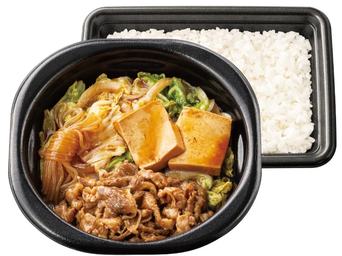 お肉をたっぷり楽しめる「倍盛牛すき焼き弁当」