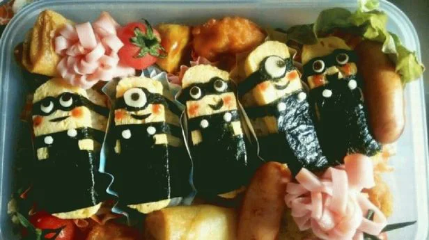 卵寿司のミニオンが「いい味わい」！【キャラ弁】