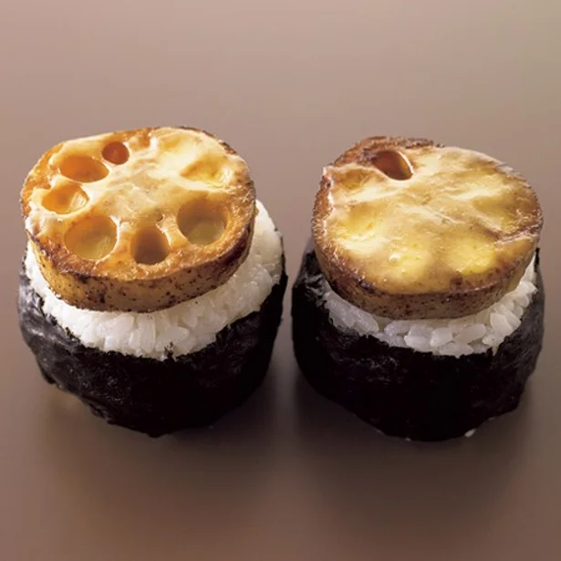 いつものおにぎりをちょいアレンジ！ 「れんこんチーズ」おにぎり