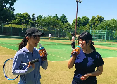 スポーツ時にミネラル入りむぎ茶を飲む人が増えている！