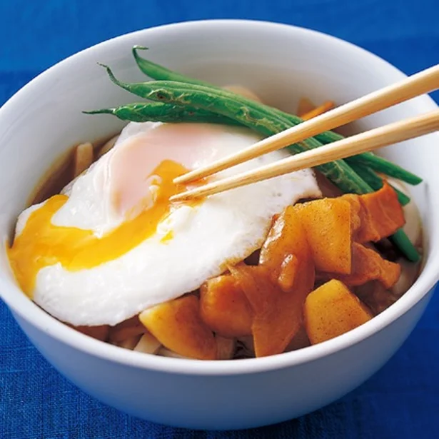 「ベーじゃがカレーうどん」