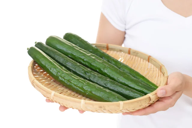 夏の野菜といえばしゃきしゃきのキュウリ!