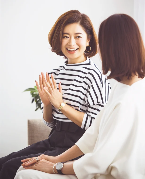 「服のケアは整理収納と共通なんですね!」と三尋木さん