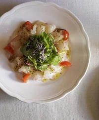 元ホテルオークラ総料理長が教える「鯛のカルパッチョ」レシピ