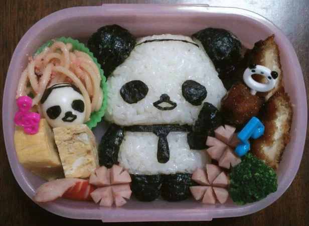 脱力系のパンダキャラで、リラックス!?【キャラ弁】