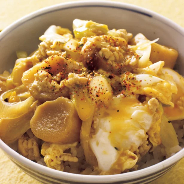 「そぼろ親子丼」