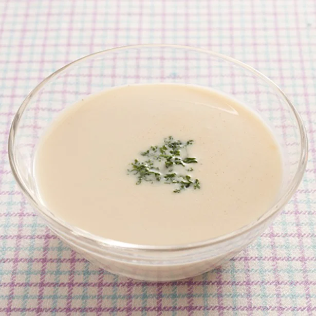 加熱しないで混ぜるだけ! 5分で完成「即席豆乳スープ」