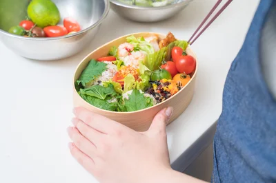 【写真】お弁当の詰め方も食中毒対策には重要？