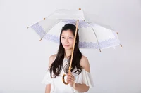 憧れの白い日傘でUV99％カット！ 老舗メーカーの晴雨兼用傘が「軽い、涼しい」と話題