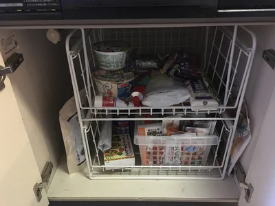 乾物置き場自体の見通しもかなり良くなりました
