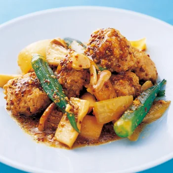 はちみつがポイント♪ 甘辛で止まらない粒マスタードの肉料理3選