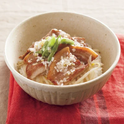 「ねぎ塩豚丼」