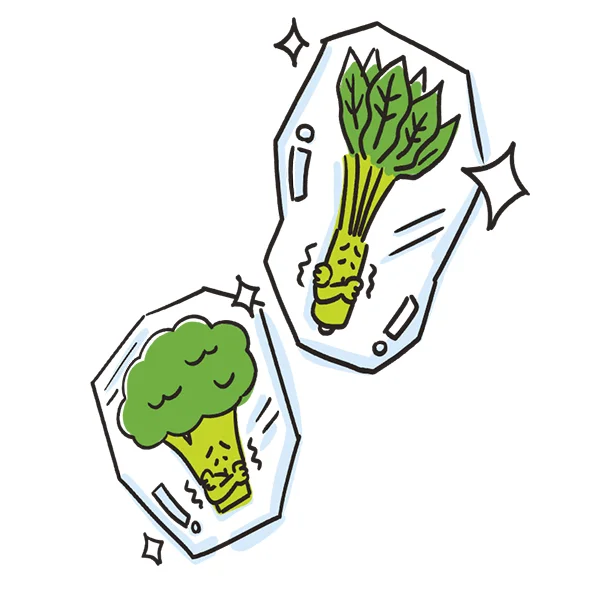 市販の冷凍野菜をおいしく活用しよう！