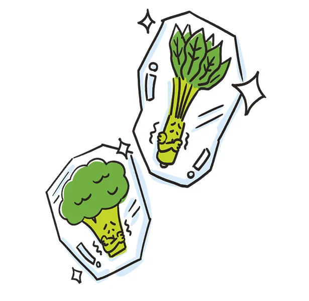 市販の冷凍野菜をおいしく活用しよう!