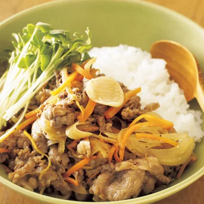 「スタミナ焼き肉丼」