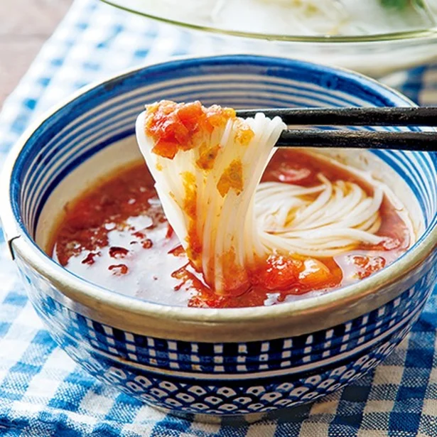 トマトそうめん