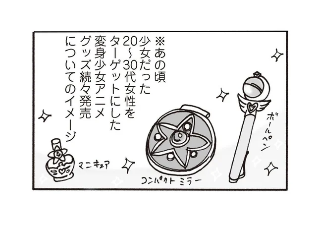 だってこんなの買うしかないじゃん！懐かしのアニメグッズに搾取される　童貞女子会へようこそ(2)【連載】