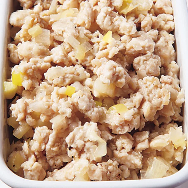 冷蔵庫で3～4日保存可能! 食欲をそそる「塩バターそぼろ」