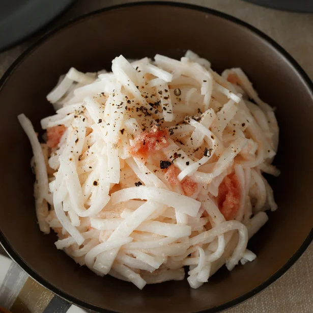 「大根の明太マヨあえ」