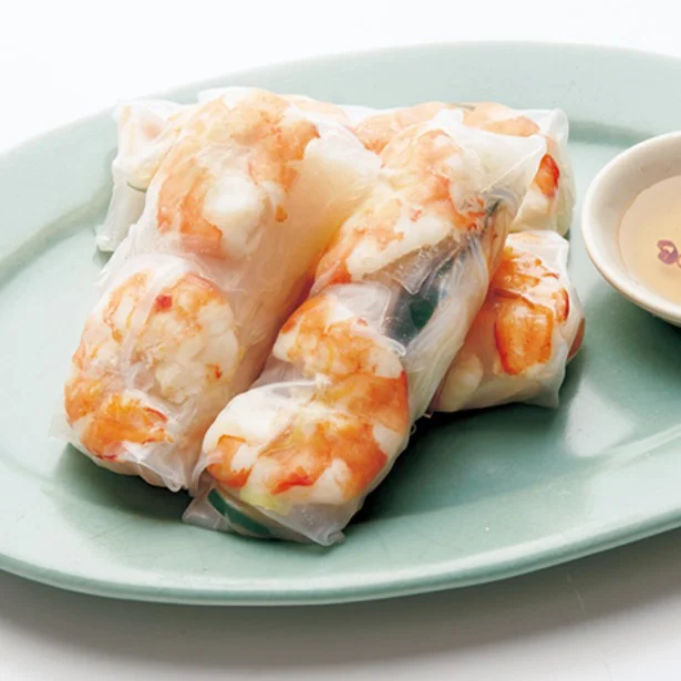 酸みのあるあっさり味で食が進む!「かんたん生春巻き」