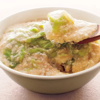 豆腐をメインにレンジで簡単調理♪「明太豆腐あんかけ丼」