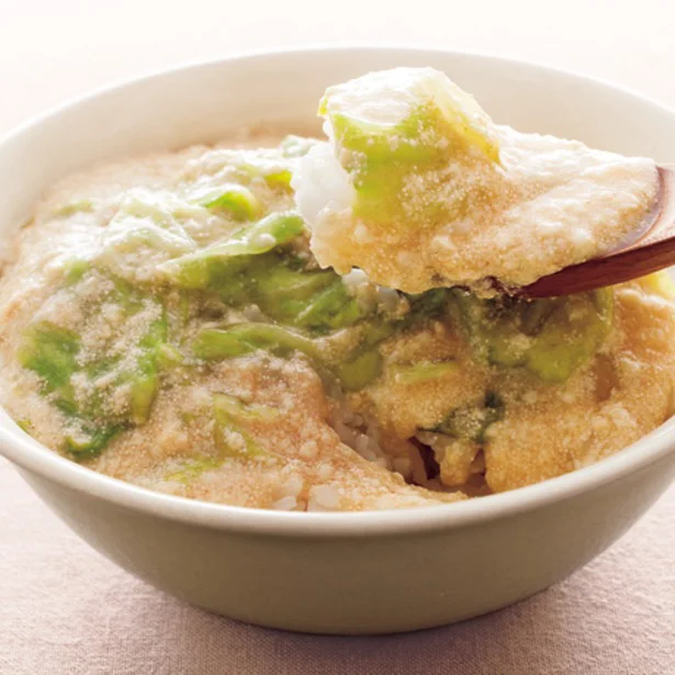 「明太豆腐あんかけ丼」