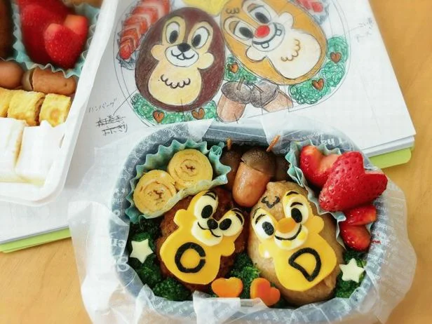 キャラ弁の達人は「ラフ画」を書いていた！【キャラ弁】