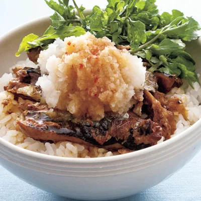 「さんまのおろしポン酢丼」