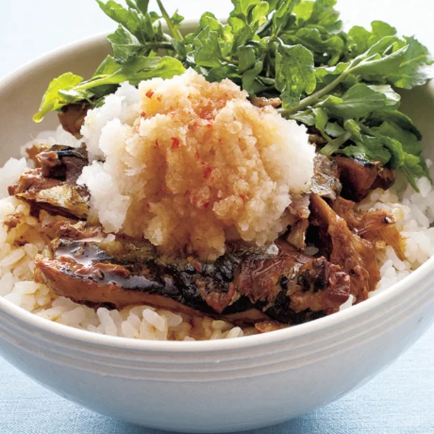 「さんまのおろしポン酢丼」