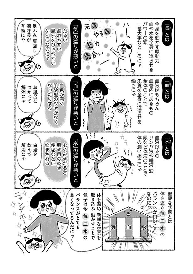気血水 が重要 体の調子を整えるのにだいじなこと ねこ先生が教える ゆるゆる健康法 8 毎週火 金曜日連載 レタスクラブ 気血水 が重要 体の調子を整えるのにだいじなこと ねこ先生が教える ゆるゆる健康法 8 毎週火 金曜日連載 レタスクラブ