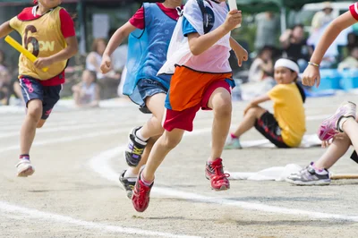 【写真】子どもの運動会で号泣