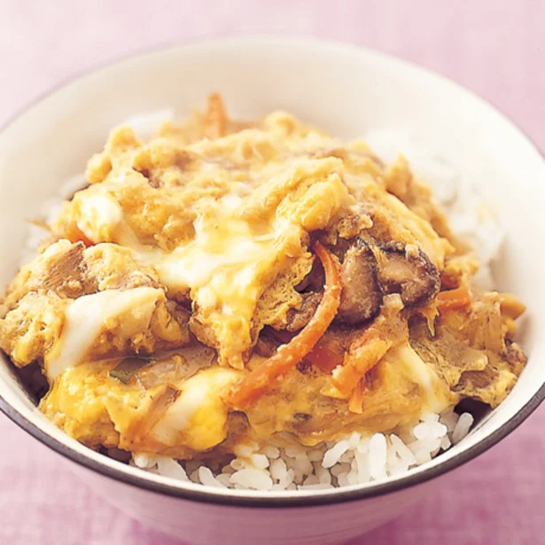 「うの花の卵とじ丼」