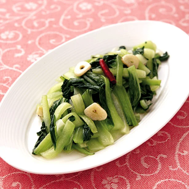 にんにくの香ばしさが食欲をそそる! 旬野菜・チンゲンサイの野菜炒め5選