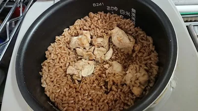 炊きあがりは、まるで「玄米」な雰囲気！