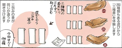 貴族のたしなみとして重要な「薫物合」