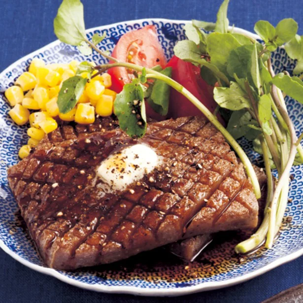低カロリーなのに大満足! 食物繊維も豊富なこんにゃくを使ったステーキ