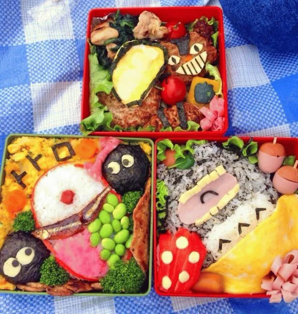 ジブリ飯 サツキのお弁当 がミニサイズに キャラ弁 レタスクラブ