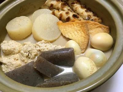 煮込んだ後、一度冷やすことにより具材に味がしみるんです