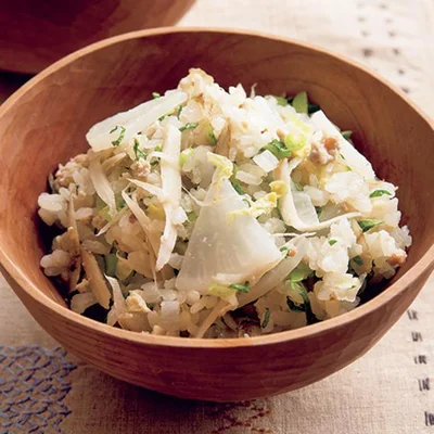 【関連レシピ】大根と白菜の豆乳炊き込みご飯