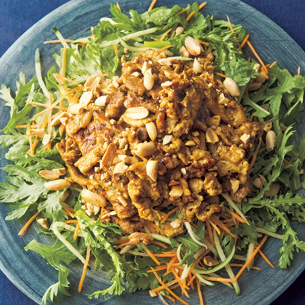 香りのある野菜でアジアンテイストに♪ お肉も入った「おかずサラダ」5選