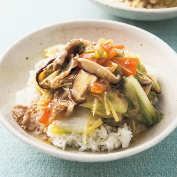 「しょうがたっぷり中華丼」