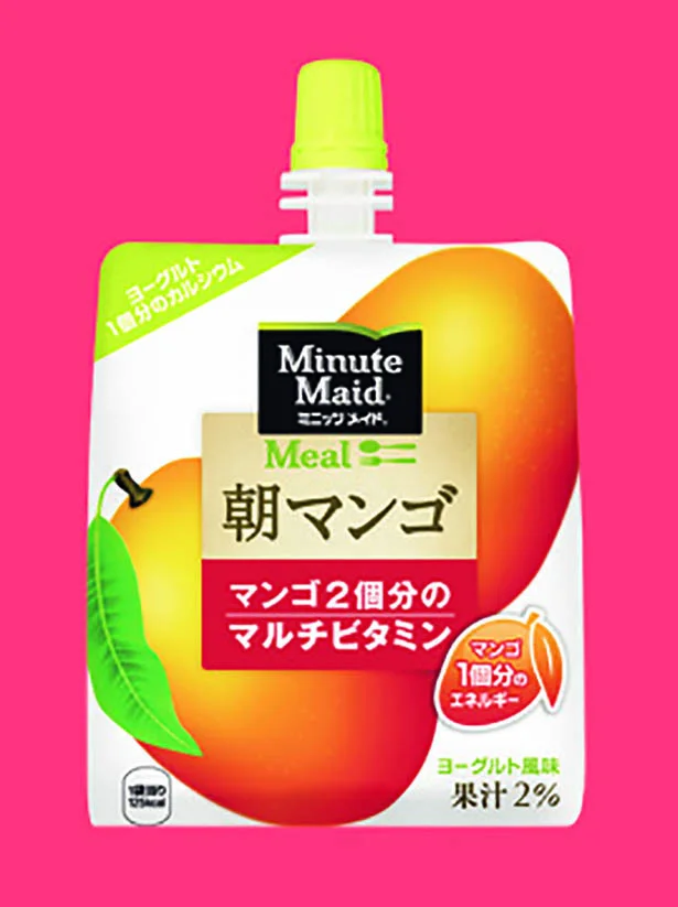 ミニッツメイド朝マンゴ 180g 189円 /日本コカ・コーラ
