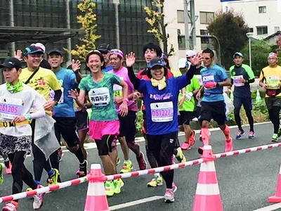 おかやまマラソン2018のスペシャルアンバサダー・有森裕子さんと走った！