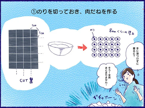 【画像を見る】のりっこチキンナゲットの作り方とコツ