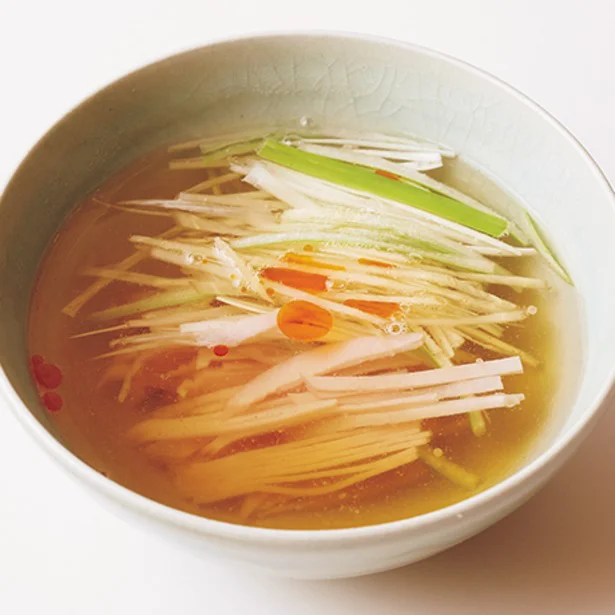 「酸辣湯(サンラータン)風スープ」