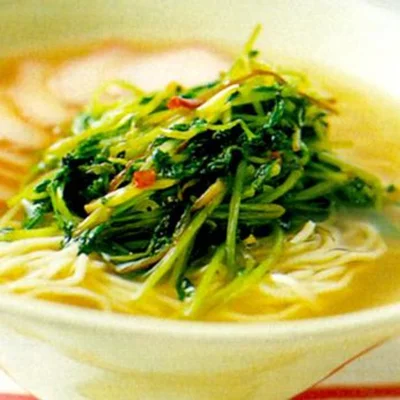 豆苗ラーメン