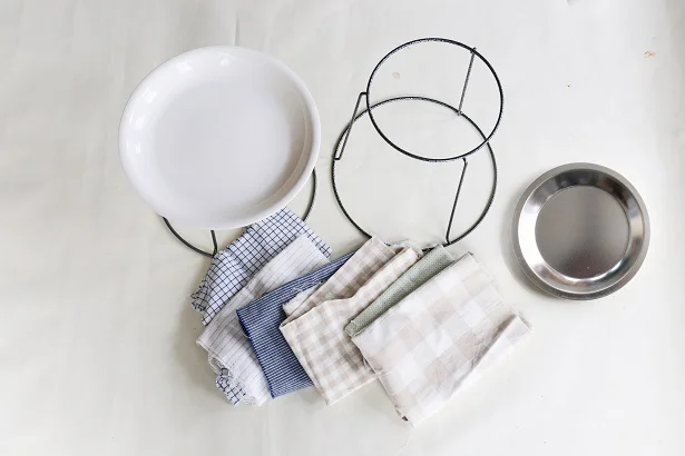 【画像】簡単100均DIY!布で作るナチュラルな収納スタンドの材料