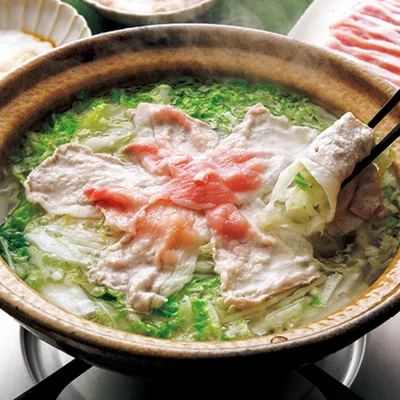【関連レシピ】白菜の豚しゃぶ巻き鍋